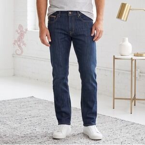 Marmot Straight Leg Jeans Mens 32 Dark Wash Outdoor Performance Denim H63970L